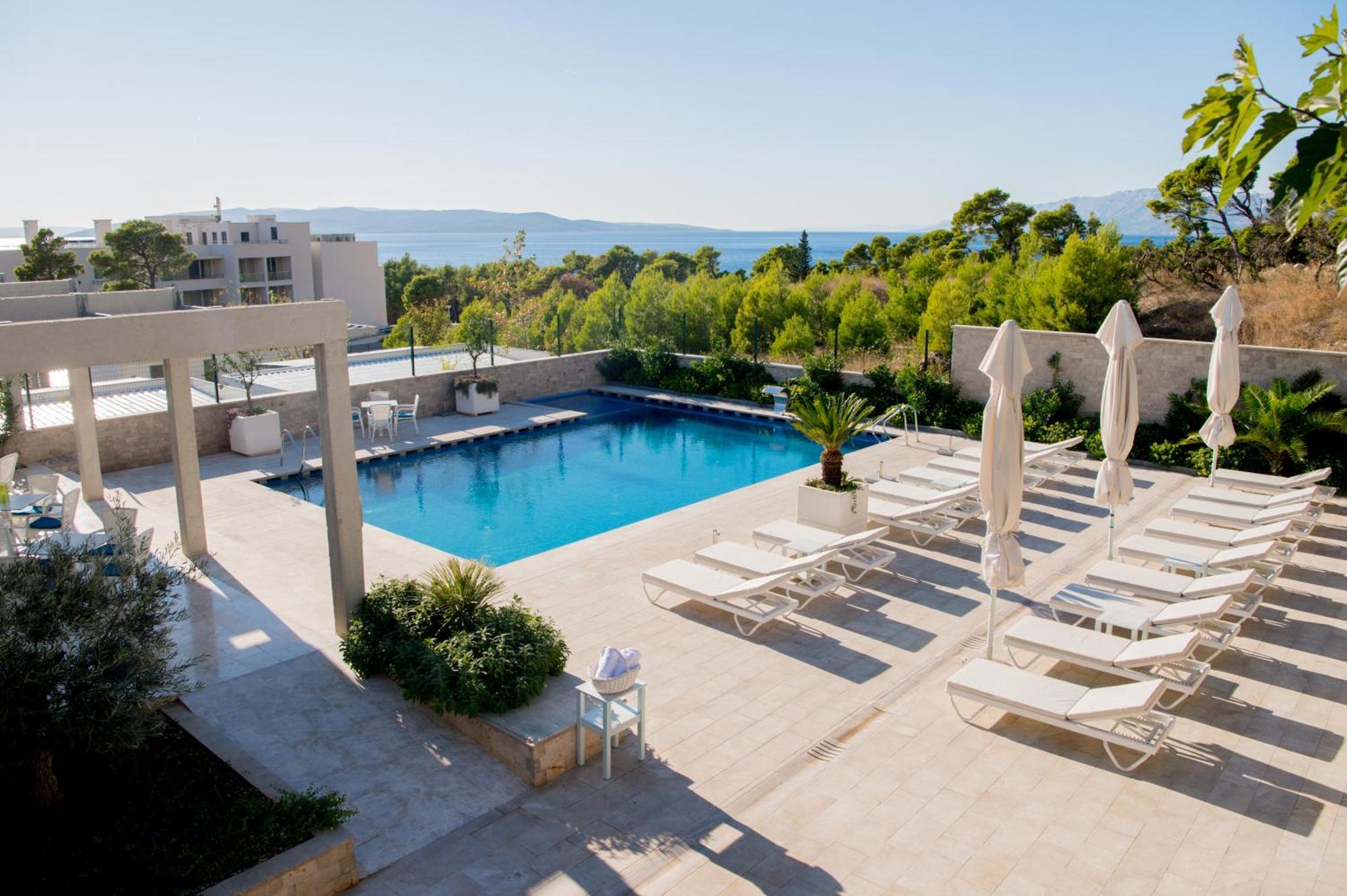 Poseidon Mobile Home Resort Makarska Bagian luar foto